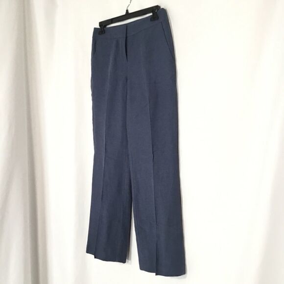Loft Linen Blend Straight Leg Pants (UC4) - Picture 2 of 7